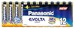 Panasonic �G�{���^���d�r�P�l�^12�{�p�b�N LR03EJ/12SW