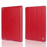 JISONCASE iPad4/iPad3/iPad2 �y�t�@�C��PU���U�[�z �G�O�[�N�e�B�u �X�}�[�g�P�[�X �S10�F JS-IPD-06H30 ���b�hJISONCASE�ɂ��
