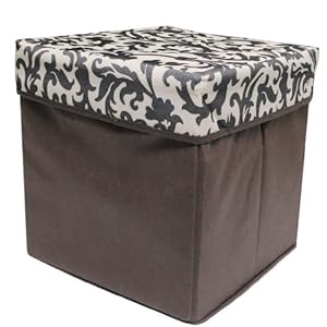 【クリックで詳細表示】手軽に持ち運べる！ 折りたたみ収納BOXチェア