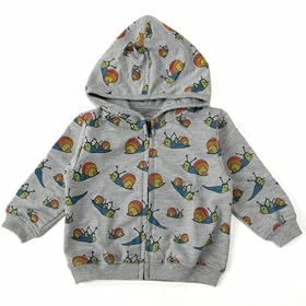 Mademoiselle papillon Rainbow Snail Hoody Zip Up JKT