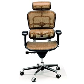 Ergohuman (�G���S�q���[�}��) ���b�V���`�F�A �y�n�C�^�C�v�z �w�b�h���X�g�t �I�����W EH-HAM(KM-13)