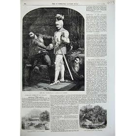 1856 Don Giovanni Theatre King Arthur Grave Bridge Art