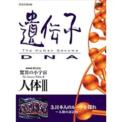 NHK�X�y�V���� ���ق̏��F�� �l��III ��`�q~DNA ��3�W ���{�l�̃��[�c��T��~�l�ނ̐݌v�}~ [DVD]