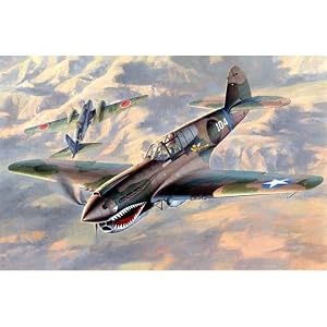 【クリックで詳細表示】1/48P-40E ウォーホーク