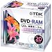 TDK �^��pDVD-RAM �f�W�^�������^��Ή�(CPRM) �C���N�W�F�b�g�v�����^�Ή� 2-3�{�� ���{�� 5mm�X�����P�[�X 20���p�b�N DRAM120DPB20U