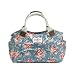 Cath Kidston �L���X�L�b�h�\�� �f�C�o�b�O Day Bag With Leather Bunch Blue �o���`�u���[ �n���h�o�b�O �I�C���N���X[���s�A���i]