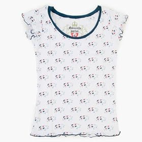 Mademoiselle papillon Frilled Pig Tee