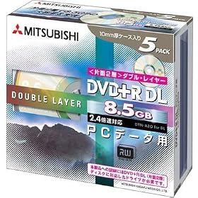 �O�H���w���f�B�A DTR85Y5 DVD+R �Ж�2�w8.5GB 5���p�b�N