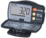  TANITA 脂肪燃焼量付き歩数計 ブラック FB-715-BK