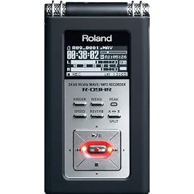 Roland WAV/MP3 RECORDER R-09HR(��p�J�o�[�t��) R-09HRSET