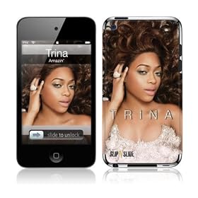 MusicSkins  iPod Touch 4 �p�t���ی�t�B����  Trina - Amazin'  iPod Touch 4  MSIP4G0947