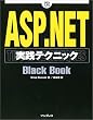 ASP.NET���H�e�N�j�b�NBlack Book (Black Book�V���[�Y)