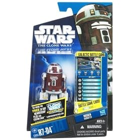 Hasbro �X�^�[�E�E�H�[�Y �N���[���E�E�H�[�Y �x�[�V�b�N�t�B�M���A R7-D4/Star Wars 2011 The Clone Wars Action Figure CW64 R7-D4�y���s�A���z