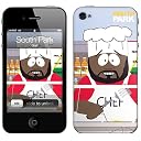 Music Skins iPhone 4/4S 用液晶保護フィルム South Park - Chef iPhone 4/4S MS-SPRK50133