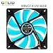 GELID ������14cm�pUV�u���[�u���[�h�t�@�� WING14