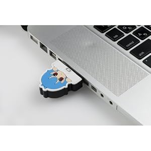 PLANEX 11n ハイパワー150Mbps キャラクターカバーつき無線LAN USBアダプタ(ぷちえゔぁ) GW-USPETIT-EV