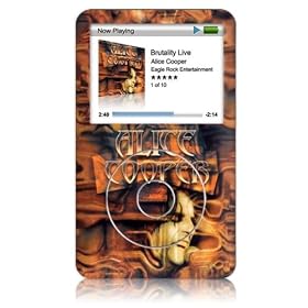 Music Skins iPod Classic�p�t�B����  Alice Cooper  Brutality Live  iPod classic  MSRKIPC00008