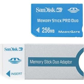 Sandisk �������[�X�e�B�b�N PRO Duo 256MB SDMSPD-256 �o���N�i