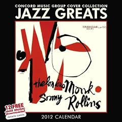 Jazz Greats 2012 Calendar