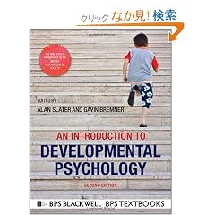 An Introduction to Developmental Psychology (BPS Textbooks in Psychology)