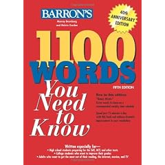 Barron's 1100 Words You Need to Know