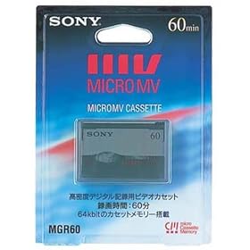 SONY MGR60 MICROMV�J�Z�b�g 60��