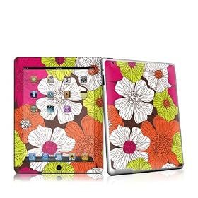 ���ʂ�iPad2�P�[�X/�J�o�[���ᕨ����Ȃ�����!! Apple iPad2�p�X�L���V�[���yBrown Flowers�z
