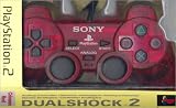  Manette Dual Shock Playstation 2 - Rouge transparent