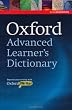 Oxford Advanced Learner's Dictionary