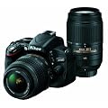 Nikon �f�W�^����჌�t�J���� D5100 �_�u���Y�[���L�b�g D5100WZ