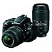 Nikon �f�W�^����჌�t�J���� D5100 �_�u���Y�[���L�b�g D5100WZ