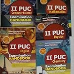 2nd PUC Examination Handbooks for PCM + English + Computer Science