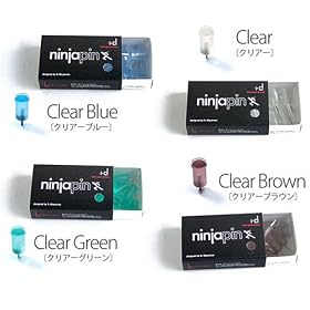 Ninjapin 15pcs [�j���W���s�� 15����] �@�N���A�[