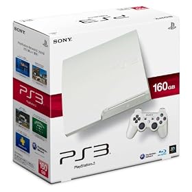 PlayStation 3 (160GB) �N���V�b�N�E�z���C�g (CECH-3000A LW)