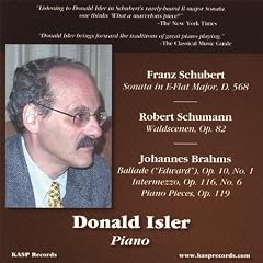 Plays Music of Schubert Schumann & Brahms