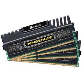 CORSAIR DDR3 1600MHz 16GB 4x240 DIMM Unbuffered 9-9-9-24 Vengeance CMZ16GX3M4A1600C9