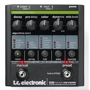 【クリックで詳細表示】t.c.electronic NR-1 NOVA REVERB