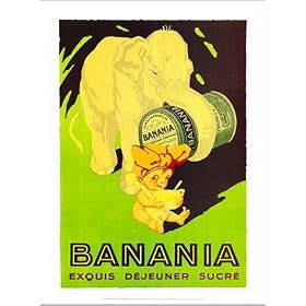 �|�X�^�[ �t�����`�A�h �L�� �A���e�B�[�N BANANIA �� �Ԃ����