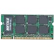 BUFFALO PC2-6400 800MHz 200Pin DDR2 S.ODIMM 2GB D2/N800-2G