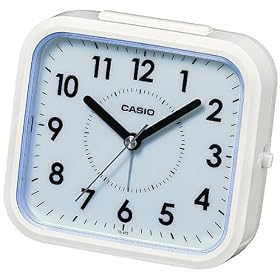 CASIO (�J�V�I)  �f�X�N�g�b�v�A�i���O�N���b�N �X�k�[�Y�A���[���t�� �p�^ �z���C�g TQ-272-7JF