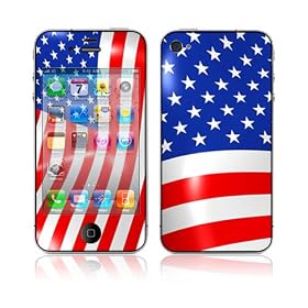 Apple iPhone 4 �X�L���V�[�� [I4-Z27 I Love America]