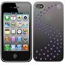 Bling My Thing iPhone 4S/4 METALLIC MIRROR Milky Way Amethyst