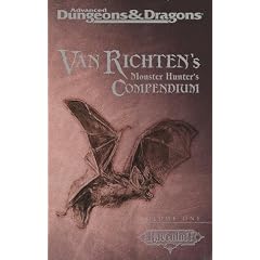 VAN RICHTEN'S MONSTER HUNTER'S (Advanced Dungeons & Dragons , Vol 1)
