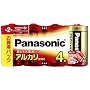 Panasonic �A���J�����d�r�P��4�{�V�������N�p�b�N LR14XJ/4SW