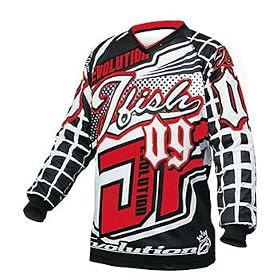 J-FISH �G�{�����[�V���� �G�N�X�g���[�����C�_�[�V���c ���� Men's BLACK�~RED L JES-31115