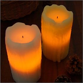 Flameless Candles�@CA10361�@�t���[�����X�L�����h�� [�^�C�}�[�t���o�j��] �@�V�����p��
