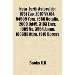 Near-Earth Asteroids: 5751 Zao, 2007 Vk184, 54509 Yorp, 1580 Betulia, 2009 Dd45, 3103 Eger, 1989 Va, 3554 Amun, 163693 Atira, 1916 Boreas
