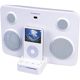 ROCKRIDGE SOUND iPod�X�s�[�J�[ �z���C�g ist01 W