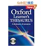 Oxford Learners Thesaurus: A Dictionary of Synonyms