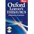 OXFORD LEARNERS THESAURUS PACK: A Dictionary of Synonyms + Cd-rom